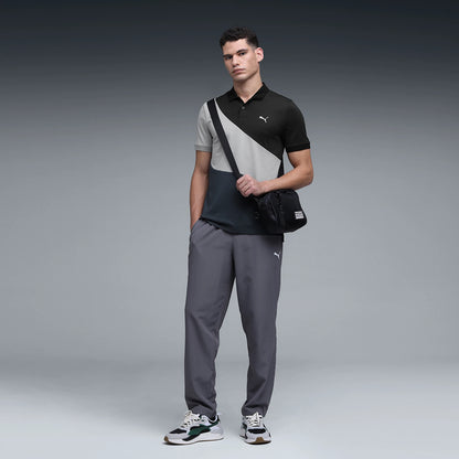 69390701 Puma Essentials Elevated Men's Slim Fit Colorblock Polo