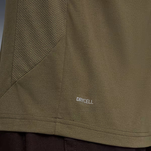 69218981 EVOSTRIPE Tee Loden Green