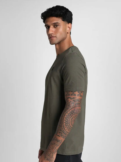 63262281-ELEVATED ESS Crew Neck Tee Loden Green