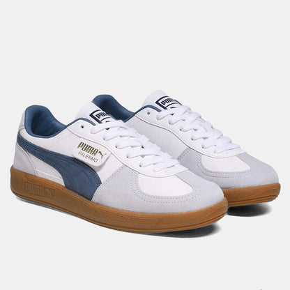 40269212 Palermo Lth Res PUMA White-Dark Indigo