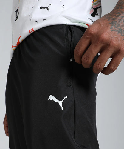 68704801 ESS Zippered Woven Pants op PUMA Black