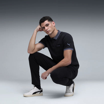 63657801 WARDROBE ESS Interlock Polo PUMA Black
