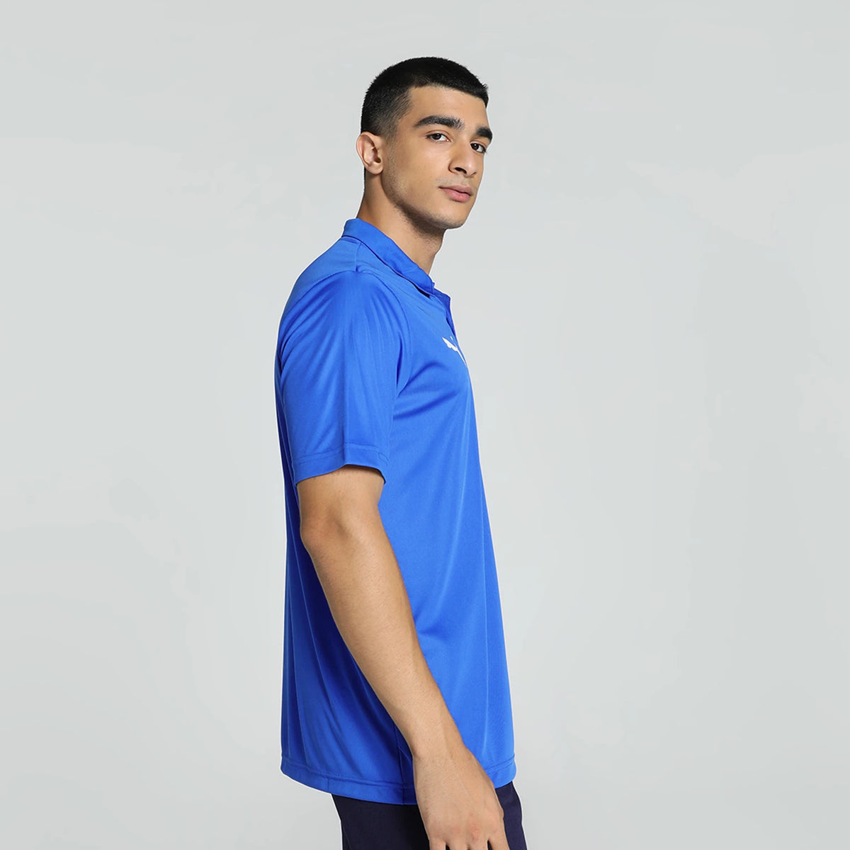 65966702 Puma Cricket Teamwear Plain Polo Ultra Blue