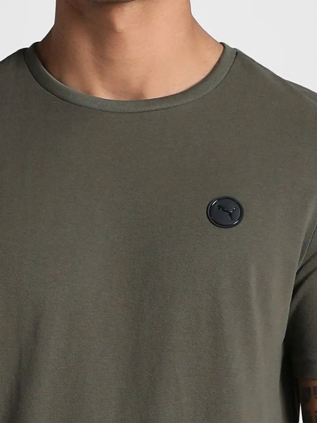 63262281-ELEVATED ESS Crew Neck Tee Loden Green